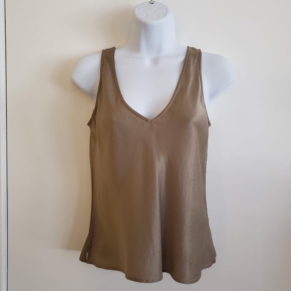 Silk blouse - Gold